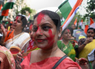 Tiranga Rally In India To Celebrate The Success Of Armed Forces.
