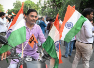 Tiranga Rally In India To Celebrate The Success Of Armed Forces.