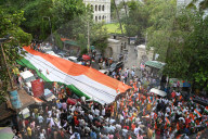 Tiranga Rally In India To Celebrate The Success Of Armed Forces.