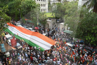Tiranga Rally In India To Celebrate The Success Of Armed Forces.