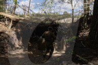 Ukrainian Servicemen Of The 127th Territorial Defence Brigade
