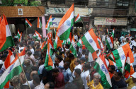 Tricolor Flag March To The Of Indian Military's ''Operation Sindoor'' In Kolkata