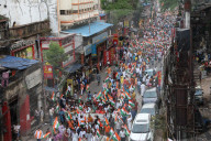 Tricolor Flag March To The Of Indian Military's ''Operation Sindoor'' In Kolkata