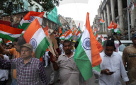 Tricolor Flag March To The Of Indian Military's ''Operation Sindoor'' In Kolkata