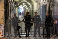 Israeli Police Officer Injured In Stabbing Attack .