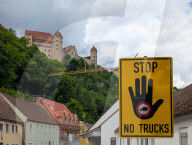 Truck Restriction Sign