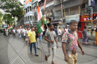 Trinamool Congress A Rally To  Salute To Indian Army 
