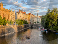 Sunset In Prague