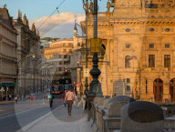 Sunset In Prague