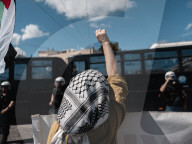Demonstration About 77th Anniversary Of  Nakba In Athens, Greece On 17th Of May 