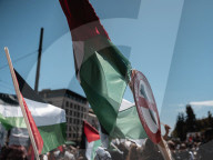Demonstration About 77th Anniversary Of  Nakba In Athens, Greece On 17th Of May 