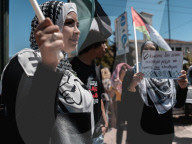 Demonstration About 77th Anniversary Of  Nakba In Athens, Greece On 17th Of May 