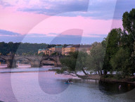 Boats On Vltava River In Prague