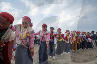 Nepal’s Indigenous Kirat Community Observes Shakela Ubhauli Worshipping Nature