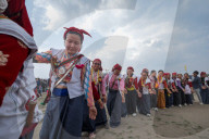 Nepal’s Indigenous Kirat Community Observes Shakela Ubhauli Worshipping Nature
