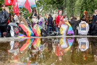 Participants Walk In Pride Parade Krakow