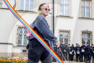 Participants Walk In Pride Parade Krakow