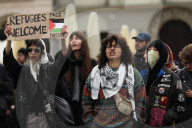 Anti-Immigration Picket In Krakow