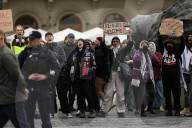 Anti-Immigration Picket In Krakow