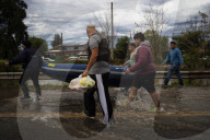 Floods In Campana, Buenos Aires Province
