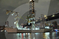 Mexican Navy Training Vessel Collides Onto Brooklyn Bridge