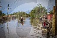 Floods In Campana, Buenos Aires Province