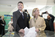 Presidential Candidate Rafal Trzaskowski Votes In Warsaw