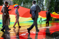 Equality March In Krakow, Poland