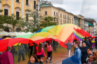 Equality March In Krakow, Poland