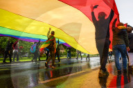 Equality March In Krakow, Poland