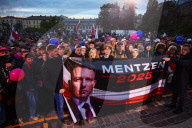 Slawomir Mentzen Presidential Campaign Rally In Krakow