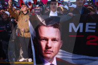 Slawomir Mentzen Presidential Campaign Rally In Krakow