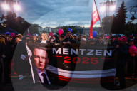 Slawomir Mentzen Presidential Campaign Rally In Krakow