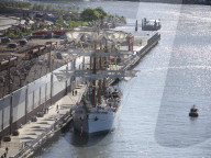 Mexican Navy Tall Ship's Mast Strikes Brooklyn Bridge