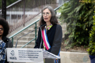 Inauguration Of The ‚ÄúMemorial To The Forgotten‚Äù By Artist Jean-Luc Verna, In Paris