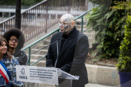 Inauguration Of The ‚ÄúMemorial To The Forgotten‚Äù By Artist Jean-Luc Verna, In Paris