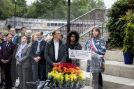 Inauguration Of The ‚ÄúMemorial To The Forgotten‚Äù By Artist Jean-Luc Verna, In Paris