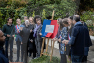 Inauguration Of The “Memorial To The Forgotten” By Artist Jean-Luc Verna, In Paris