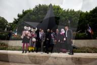 Inauguration Of The “Memorial To The Forgotten” By Artist Jean-Luc Verna, In Paris