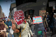 Protest Against The Government In Helsinki, Finland