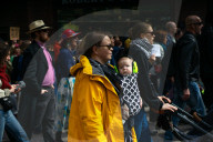 Protest Against The Government In Helsinki, Finland