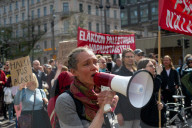 Protest Against The Government In Helsinki, Finland