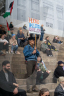 Protest Against The Government In Helsinki, Finland