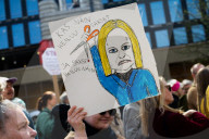 Protest Against The Government In Helsinki, Finland