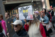 Protest Against The Government In Helsinki, Finland