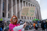 Protest Against The Government In Helsinki, Finland