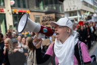 Protest Against The Government In Helsinki, Finland
