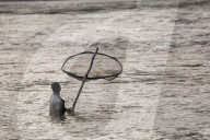 Fishermen Daily Life In Nepal
