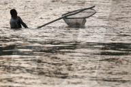 Fishermen Daily Life In Nepal