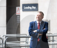 Guests depart Sunday with Laura Kuenssberg at the BBC, Broadcasting House, London, UK.